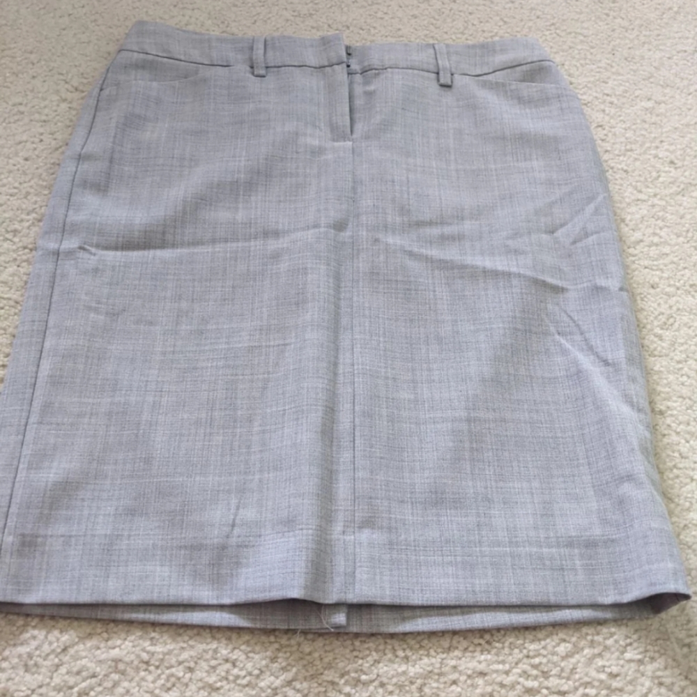 Express Editor gray pencil skirt